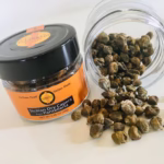 Photo of a jar of Sicilian Dry Capers of Pantelleria