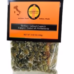 Giannetti Artisans Sicilian salted capers from Pantelleria in a small product bag