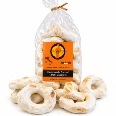 Sweet Taralli Cookies from Puglia, Italy