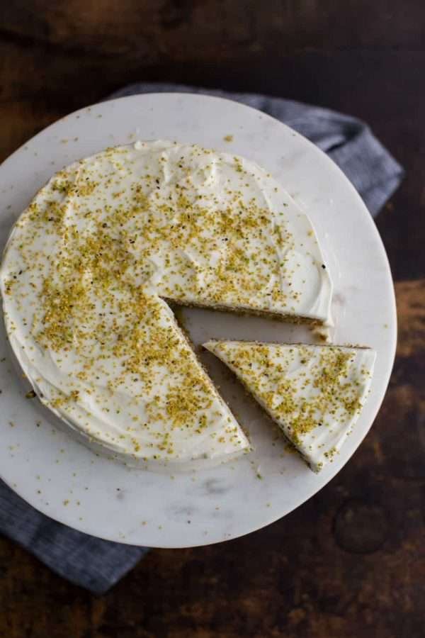 Sicilian Pistachio Olive Oil Cake Recipe