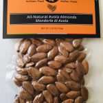 Photo of a vacuum packed bag of Sicilian Avola Almonds.