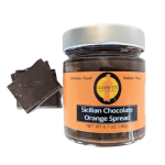 Photo of a jar of chocolate orange spread