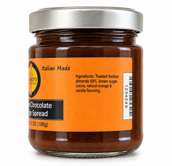 Sicilian Chocolate Orange Spread - Image 2