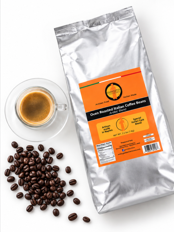 Giannetti Artisans Top View Wood Roasted Coffee