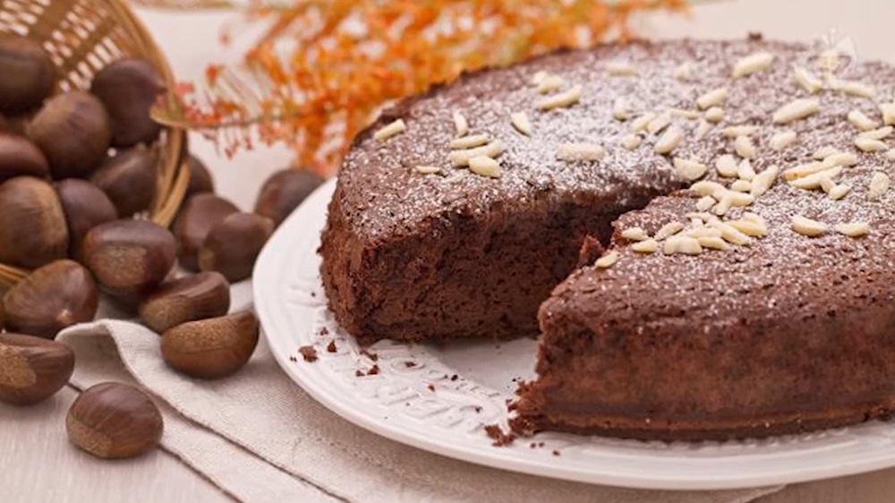 chestnuts flour bake