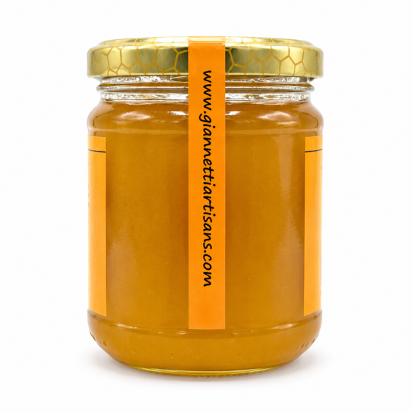 Italian Honeysuckle Honey with Bergamot back view – Giannetti Artisans