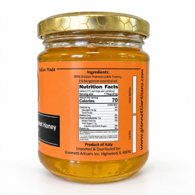 Giannetti Artisans Italian Honeysuckle Honey Side View