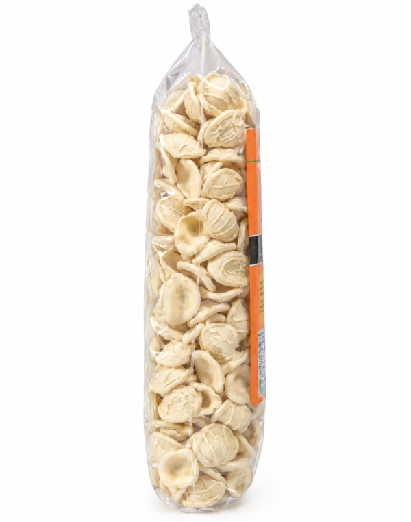 Italian Orecchiette Pasta package side view – Giannetti Artisans
