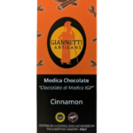 3.52 oz package of Giannetti Artisans Modica Cinnamon Chocolate Bar