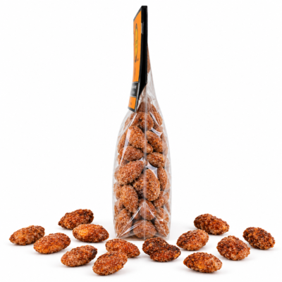 Sicilian Candied Almonds side view – Giannetti Artisans