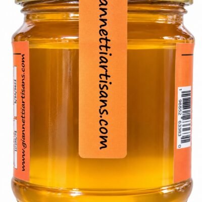 Italian Wildflower Honey jar back view – Giannetti Artisans