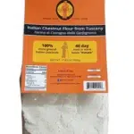 17.63 oz bag of Giannetti Artisans Italian Chestnut Flour on white background
