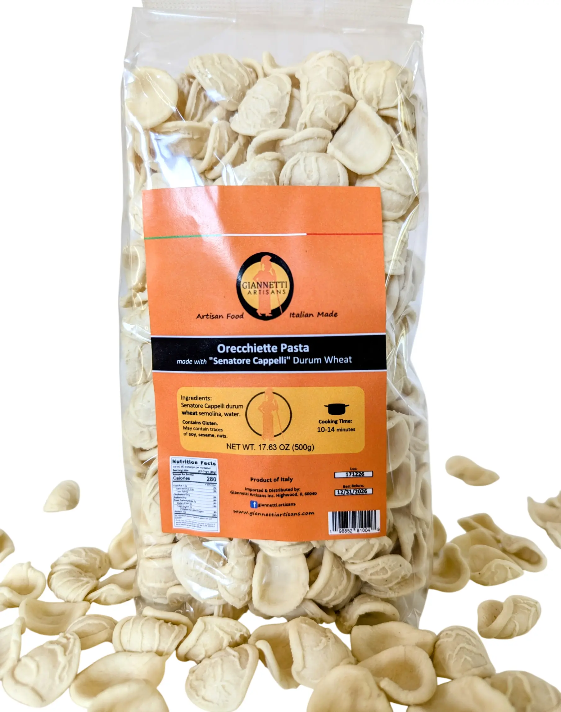 Best Durum Wheat Orecchiette Pasta