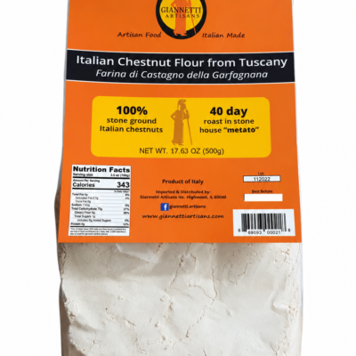 Giannetti Artisans Italian Chestnut Flour Single Pack Front View