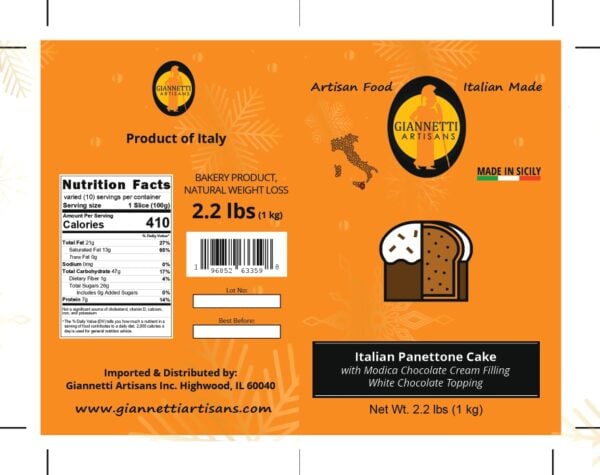 Italian Panettone Cake From Sicily - Image 12