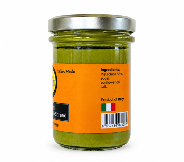 Giannetti Artisans Italian Pistachio Spread Single Pack Side View