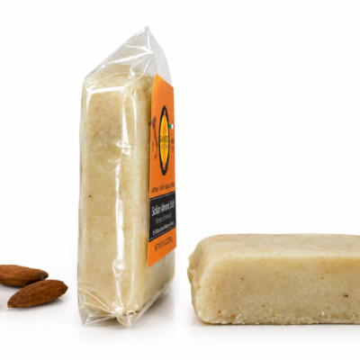 Side view of Sicilian Sugared Almond Paste package