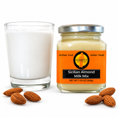 Giannetti Artisans Unsweetened Sicilian Almond Paste Single Jar Front View
